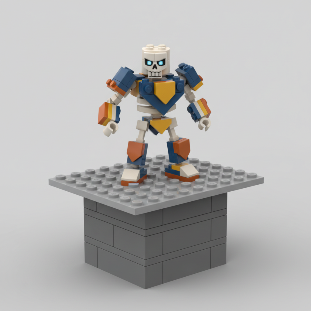 Exemplo do prompt Boneco Lego