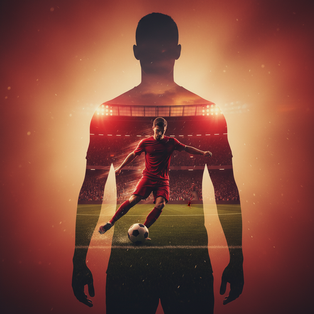 Exemplo do prompt Futebol Poster