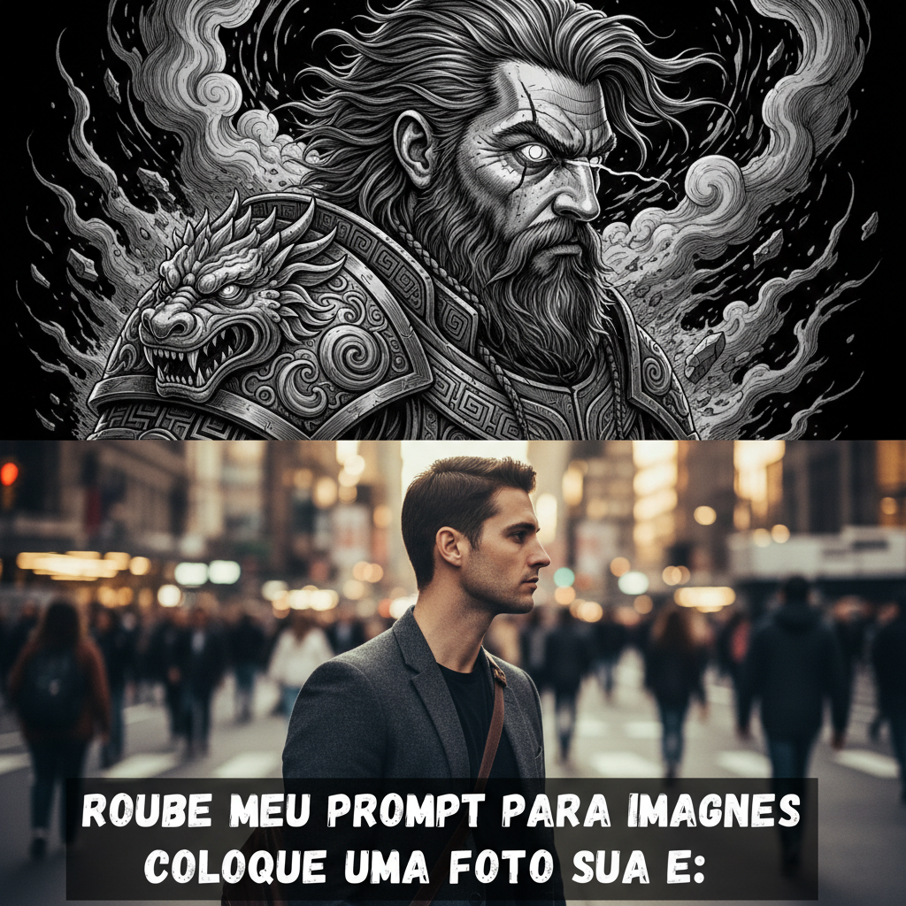 Exemplo do prompt Roube meu Prompt para imagens