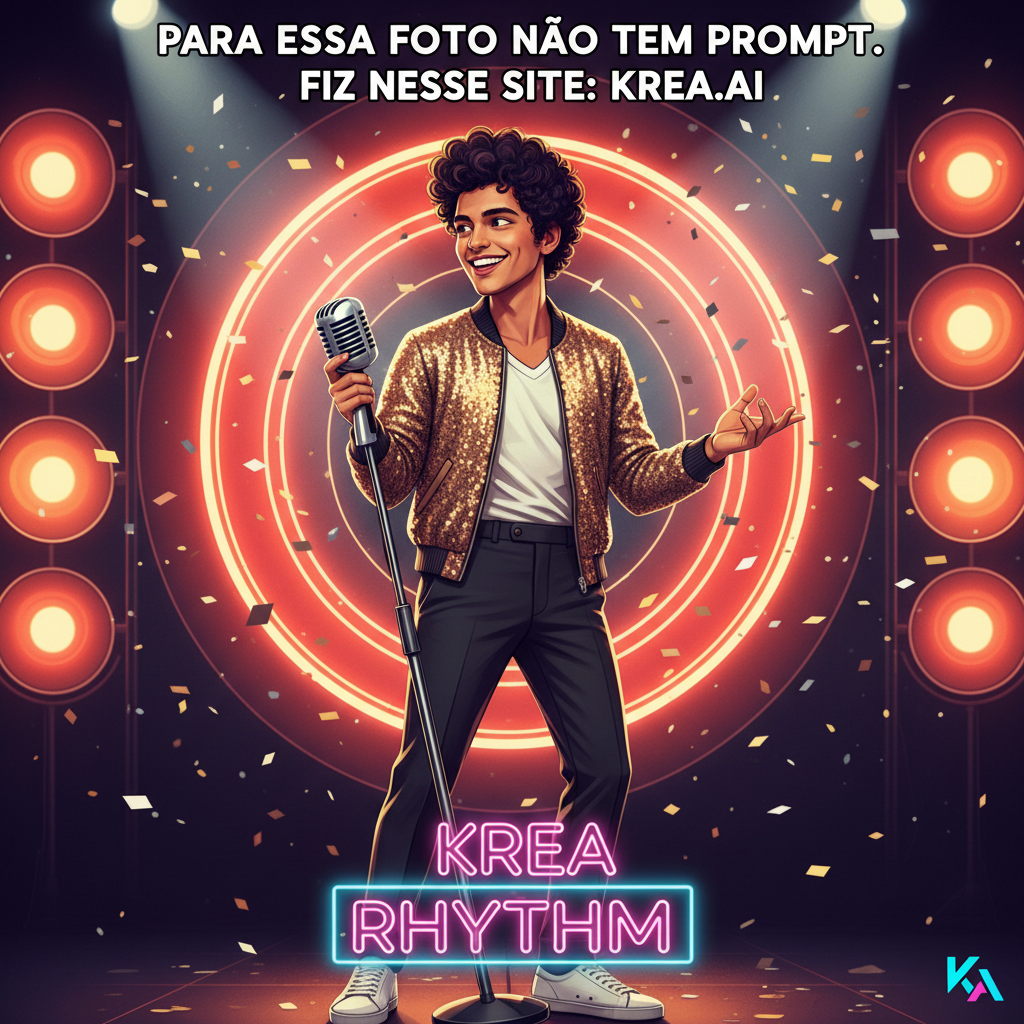 Exemplo do prompt Bruno Mars