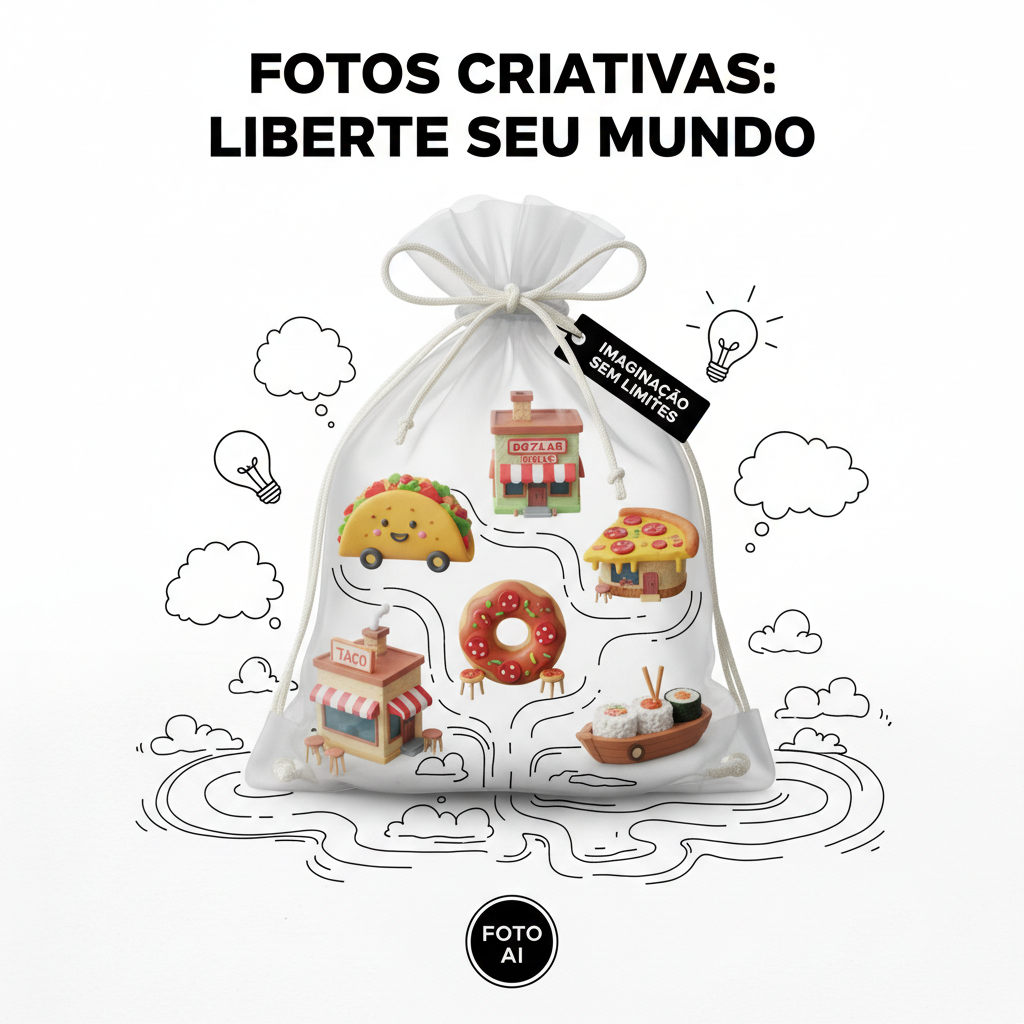 Exemplo do prompt Prompts para imagens criativas