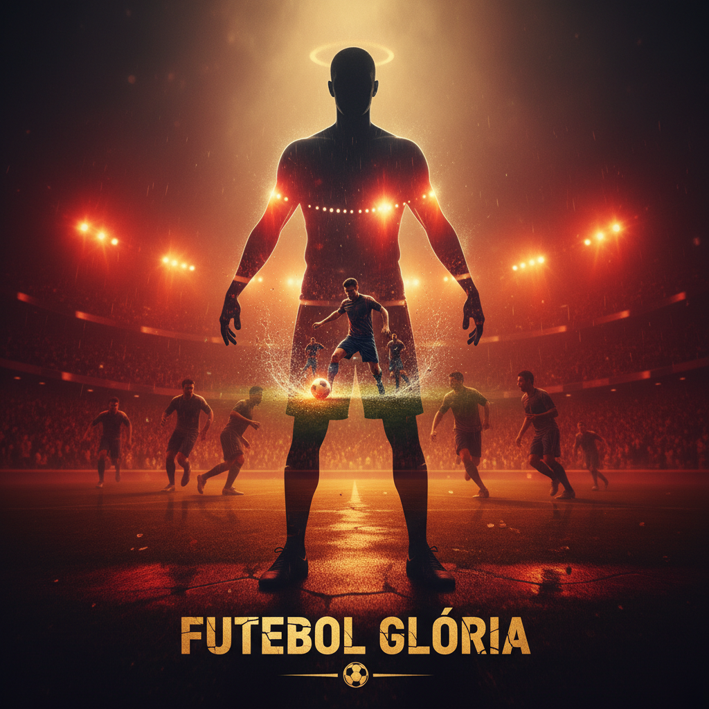 Exemplo do prompt Futebol Poster